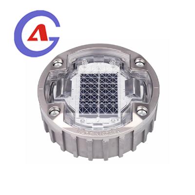 China Aluminum Foil LED Clot Solar Road Studs Solar Sidewalk Markers for sale