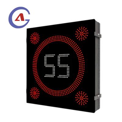 China Outdoor Full Metal Traffic Meeting Matrix Display LED Variable Speed ​​Limit Sign for sale