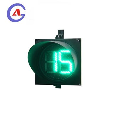 China PC 300mm traffic safety 2 digits led traffic light countdown timer for sale