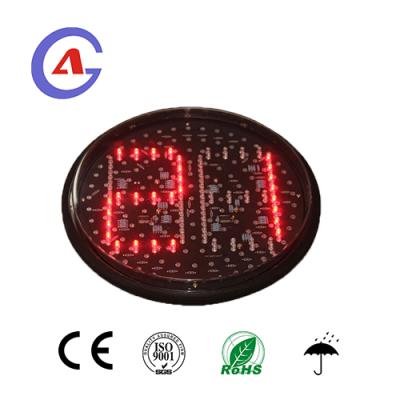 China Traffic Safety 2 Digit LED Traffic Light Countdown Timer for sale