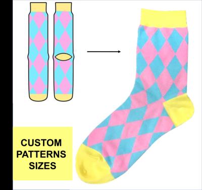 China QUICK DRY Custom Women's Customized Fashion Socks Cartoon Logo Sports Designer Socks for sale