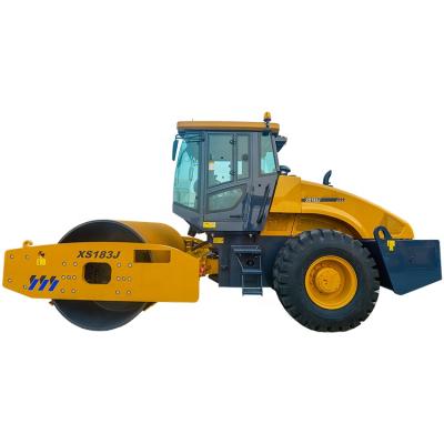 China Building Material Shop Brand New XS183J Mini Single Drum 18 Ton Vibratory Road Roller For Sale for sale