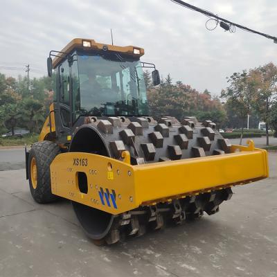 China Building Material Stores Road Construction Machine XS163 16 Ton Drive Hydraulic Road Roller for sale