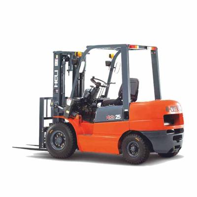 China Hotels Operation Comfort Design 5t Heli Diesel /Electric/LPG Forklift With 2 Stage Side Shift for sale