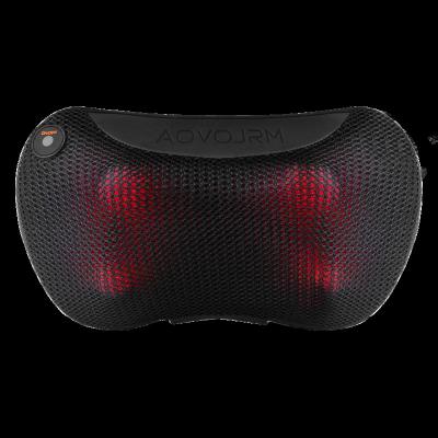 China Wholesales OEM Manufacturer Deep Vibrating Kneading Shiatsu Portable Back Car and Home Electric Neck Massager Pillow for sale