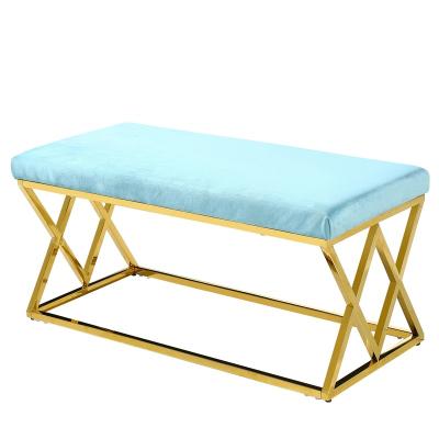 China High Quality Hot Selling Cloth Stainless Steel Stool Bed End Stool Bench (New Style Others) 2021 Adjustable for sale