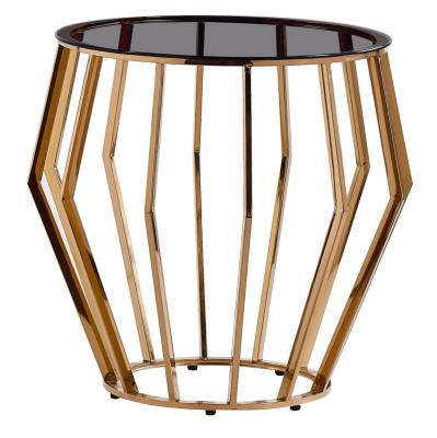 China (Other) creative designed side coffee table combined living room personality metal stainless steel adjustable modern light luxury special shape for sale