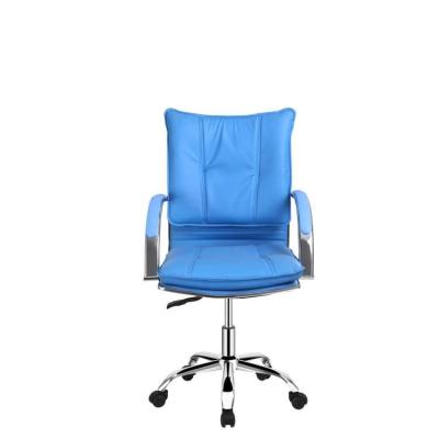 China Modern Adjustable Height Office Relaxing Ergonomic Rotating Chair With Wheels for sale