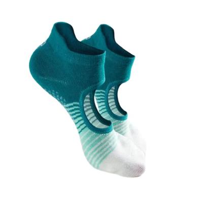 China Sporty stripe yoga socks non-slip cotton thickened professional yoga socks for sale