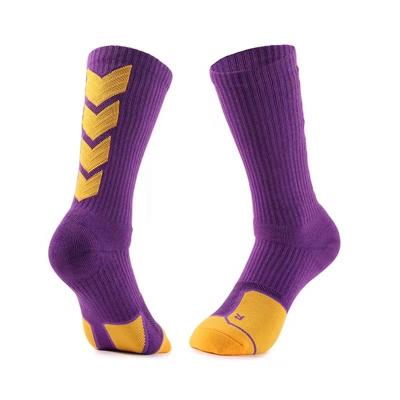 China Breathable Custom Comfortable Thick Basketball Socks Profession for sale