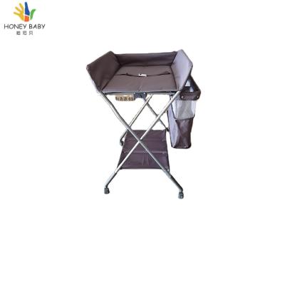 China Factory Price Foldable Cheap Portable Baby Changing Table Three Positions Height Adjustment Changing Table for sale