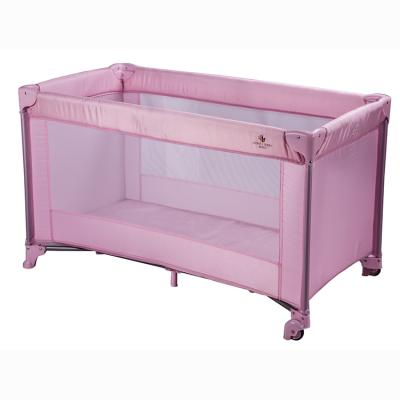 China Playard Foldable Wholesale Multifunctional Travel Portable Crib Hutch for sale