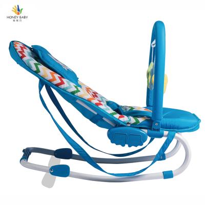 China Foldable Adjustable Rocking Chair Pleasure Rocker Swing Baby Bouncer for sale