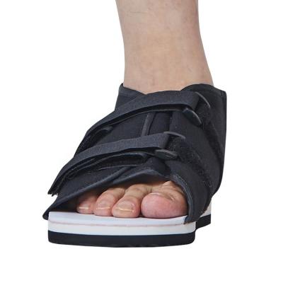 China Rehabilitation Physiotherapy Orthopedic Canvas Cast Sandal Postoperative Shoe for sale