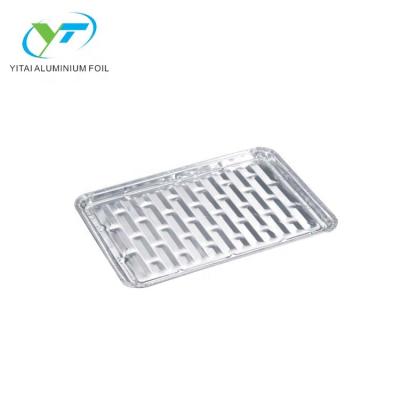 China Newly Eco - Friendly Durable Disposable Aluminum Container Foil Trays Food Supply Box for sale