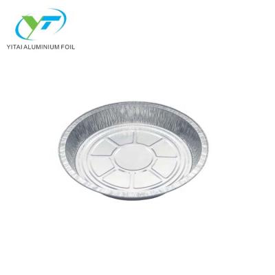 China Hot sale eco-friendly 9 inch pizza pan aluminum foil food container for pizza for sale