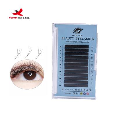 China FENGFLY Dense and Fluffy Lashes Wholesale False Eyelash Synthetic Dense Tapered Eyelashes Hair Transplant Professional Dense Lashes for sale