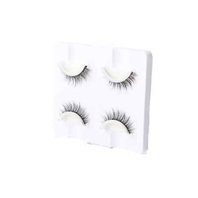 China FENGFLY Natural Soft Hot Sales Amazon Hand Made Lashes 2022 Wholesale Long Lasting Full Strip Synthetic Hair Lashes Eyelash for sale