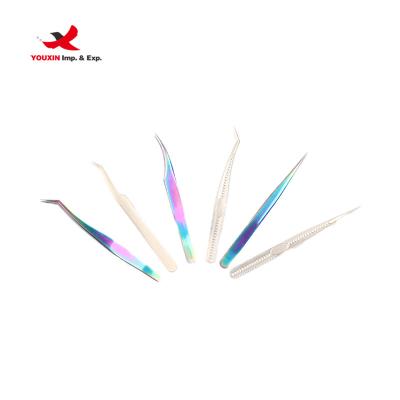 China 2022 Hot Selling FENGFLY Amazon precision eyebrow tweezers false eyelashes and tools whipping tools tweezers packaging custom logo tweezers for sale