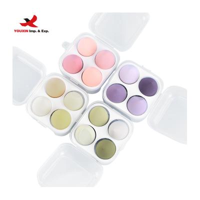 China FENGFLY New Arrival Eco-Friendly Makeup Sponge Customizable Private Label Colored Blender High Quality Dry And Wet Use Breath Free Makeup Sponge Set for sale