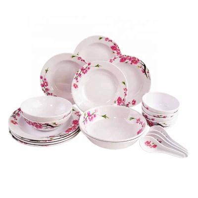 China High Grade Melamine Disposable Dinner Set, Whole Melamine Dinnerware Set for sale