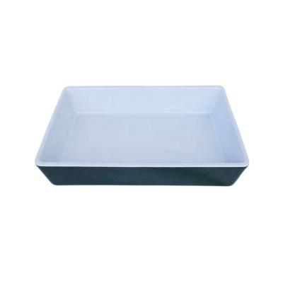 China White Box Disposable Melamine Two Tone Melamine Box For Home Use for sale