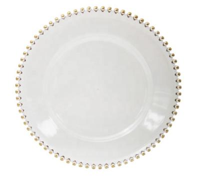 China Sustainable Hot Selling Plastic Dish Gold Plastic Dish for sale