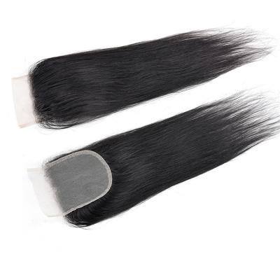 China Wholesale Silky Straight 100% Virgin Hair 4*4 Hair Closures Virgrin Hair Toupee For Women for sale