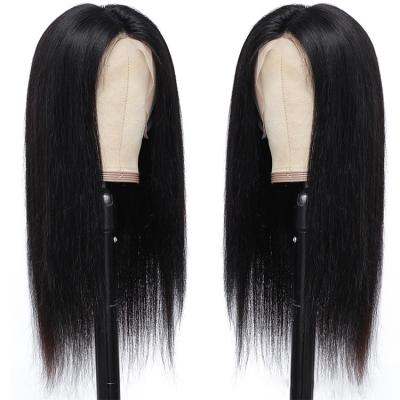 China Wholesale 13X4 Silky Straight Wave Hair Wigs Silky Straight 100% Virgin Hair Lace Front Wigs for sale