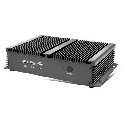 China Mini PC 12V Core I7 10510U 4.9G Win11 Linux Server WiFi USB COM Workstation Computer Barebone X86 Fanless Industrial Thin Client for sale