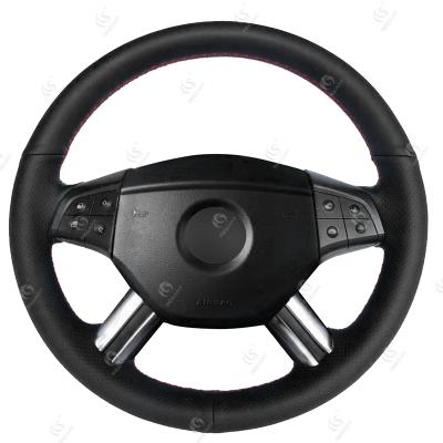 China Feel Comfortable Hot Selling Custom Made Hand Sew Unique Steering Wheel Covers For Mercedes Benz ML350 M Class ML500 2005 2006 GL450 GL Class 2006-200 for sale