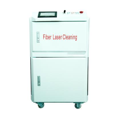 China Exterior Paint Cleaning ABN 50W 100W 200W 500watt Equipment Industrial Cleaning And Supply Fiber Laser Cleaning Machine for sale