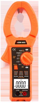 중국 AC digital clamp meter New 6052 clamp meters 5999 AC2000A with Max/Min NCV V.F.C multimeter clamp meter 판매용