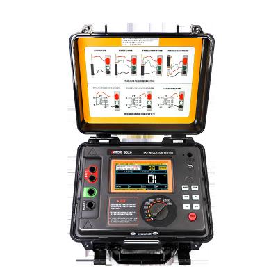 China VICTOR 9620 5KV High Voltage megohmmeter Insulation Resistance Meter Tester insulation tester High Voltagetester for sale