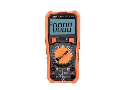 China Mini VICTOR Digitale Multimeter VC890C+ Handmatig bereik multimeter 1999 LCD display NCV LIVE True RMS Multimeter Digital Te koop