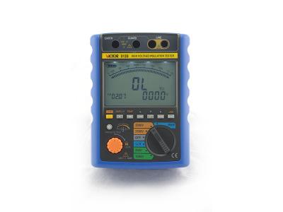 China High Voltage Digital Insulation Meter 250V 500V IP40 Enclosure Protection for sale