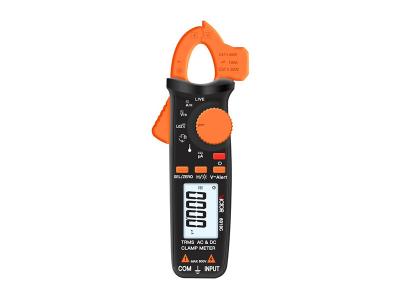 China MINI True RMS Multimeter Digital Clamp Tester 6000 Counts Auto Range for sale