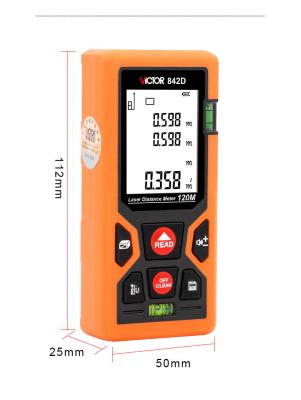 China Finder Trena 100m 120m Laser Distance Meter 1.5V AAA Tape Rangefinder for sale