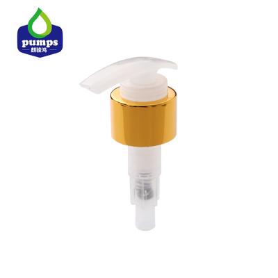 China Aluminum Gold Silver Soap Dispenser Pump 24/410  28/410 33/410 OEM ODM for sale