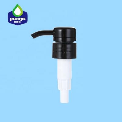 Chine 4CC dessus en plastique de 1 de gallon de shampooing de la pompe 0.14ml/T de noir de vis de serrure de savon pompe de distributeur à vendre