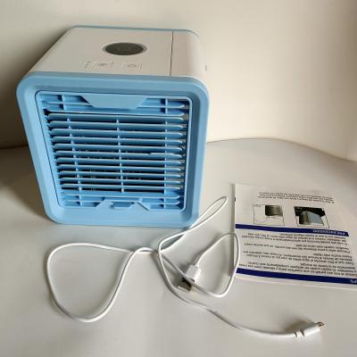 China Household Mini Portable USB Air Conditioner 3 in 1 Air Fan Humidifier Cooler Purifier for sale