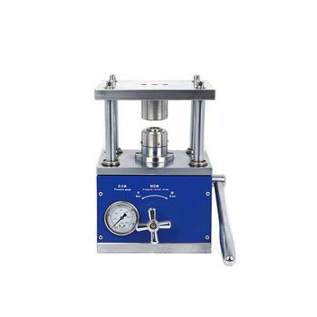 China High Quality Manual Small Volume Stainless Steel Coin Cell Crimping Machine For CR2032 for sale