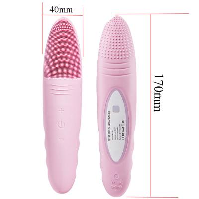 China Advanced Silicone Electric Facial Massager Beauty Skin Care Deep Cleansing Cleansing Device for sale