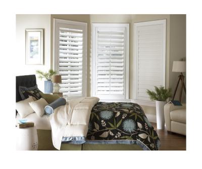 China Modern Interior Window Basswood Plantation Luxury Home Decorative Shutters for sale