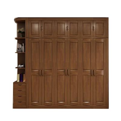 China Environmental Friendly Modern Design MDF Custom Made Bedroom Furniture Simple Wooden Wardrobe for sale