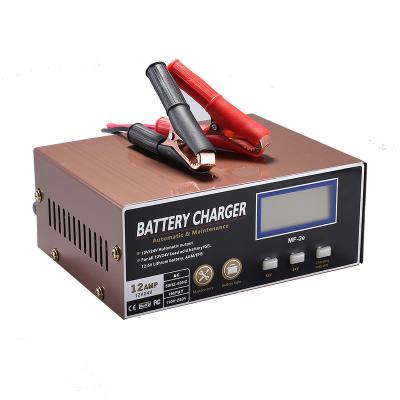 China All 12V24V batteries Monfara Battery Charger Manufacturer Lead-acid GEL AGM Battery Charger 12 Volt Car Battery Charger for sale