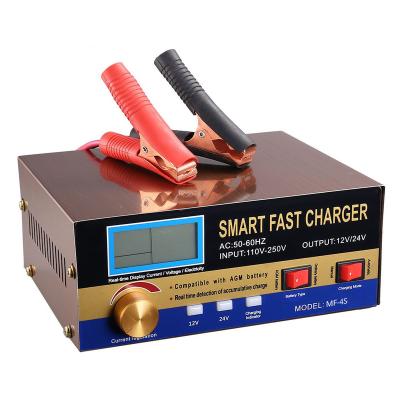 China Car Monfara Universal Smart Fully Automatic Fast Charging 12V Lithium Ion Battery Charger for sale