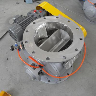 China Airlock General High Quality Pneumatic Rotary Valve Rotary Valve Dispenser Main Stainless Steel Design for sale