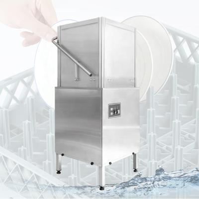 China Automatic Dishwasher Industrial Hood Type Dishwashing Machine Top Selling Dish Washing Machine Efficient Hot Water Saving Commercial Restaurant for sale