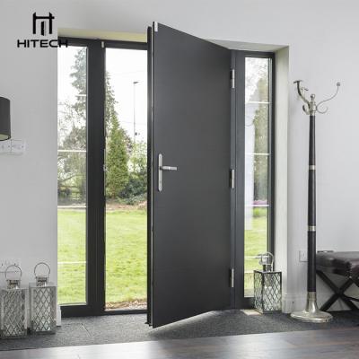 China Modern America anti-theft home technology pivot door exterior with smart lock large size pivot door with frames for sale